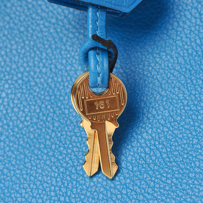 Hermes Evercolor Kelly Retourne 28 Bleu Hydra 26 of 35