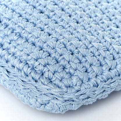 Fendi Fabric Crochet Baguette Phone Bag Azzurro Sky 12 of 12