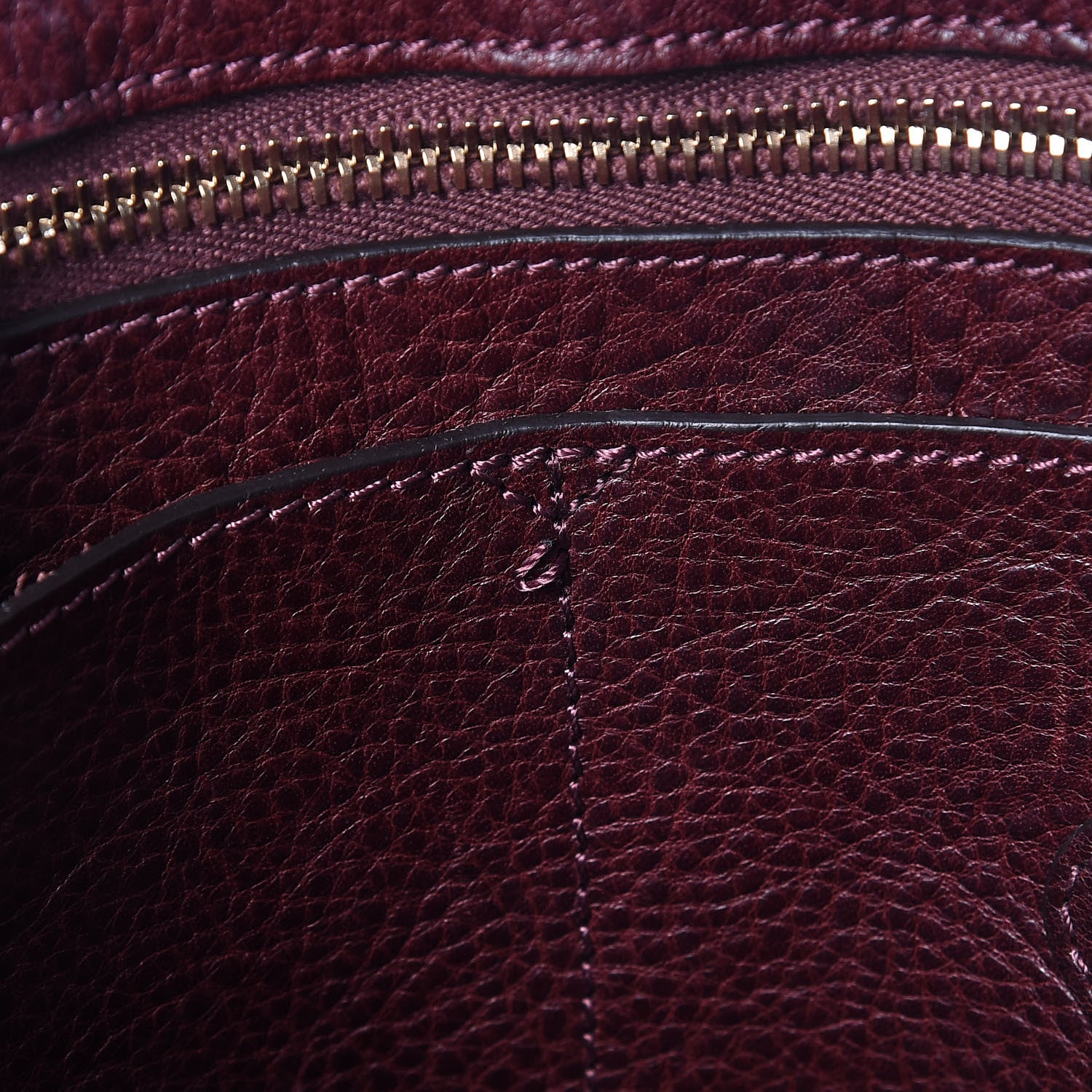 Mulberry Natural Leather Bayswater Oxblood 9 of 15