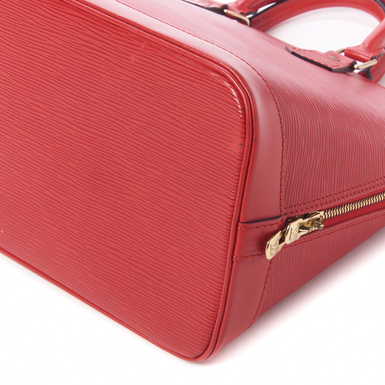 Louis Vuitton Epi Alma PM Castillan Red 5 of 10