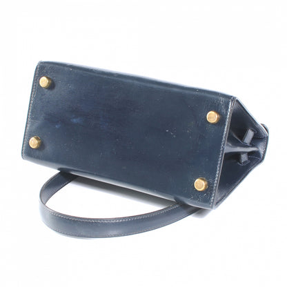 Hermes Box Mini Kelly Sellier 20 Bleu Marine 4 of 8