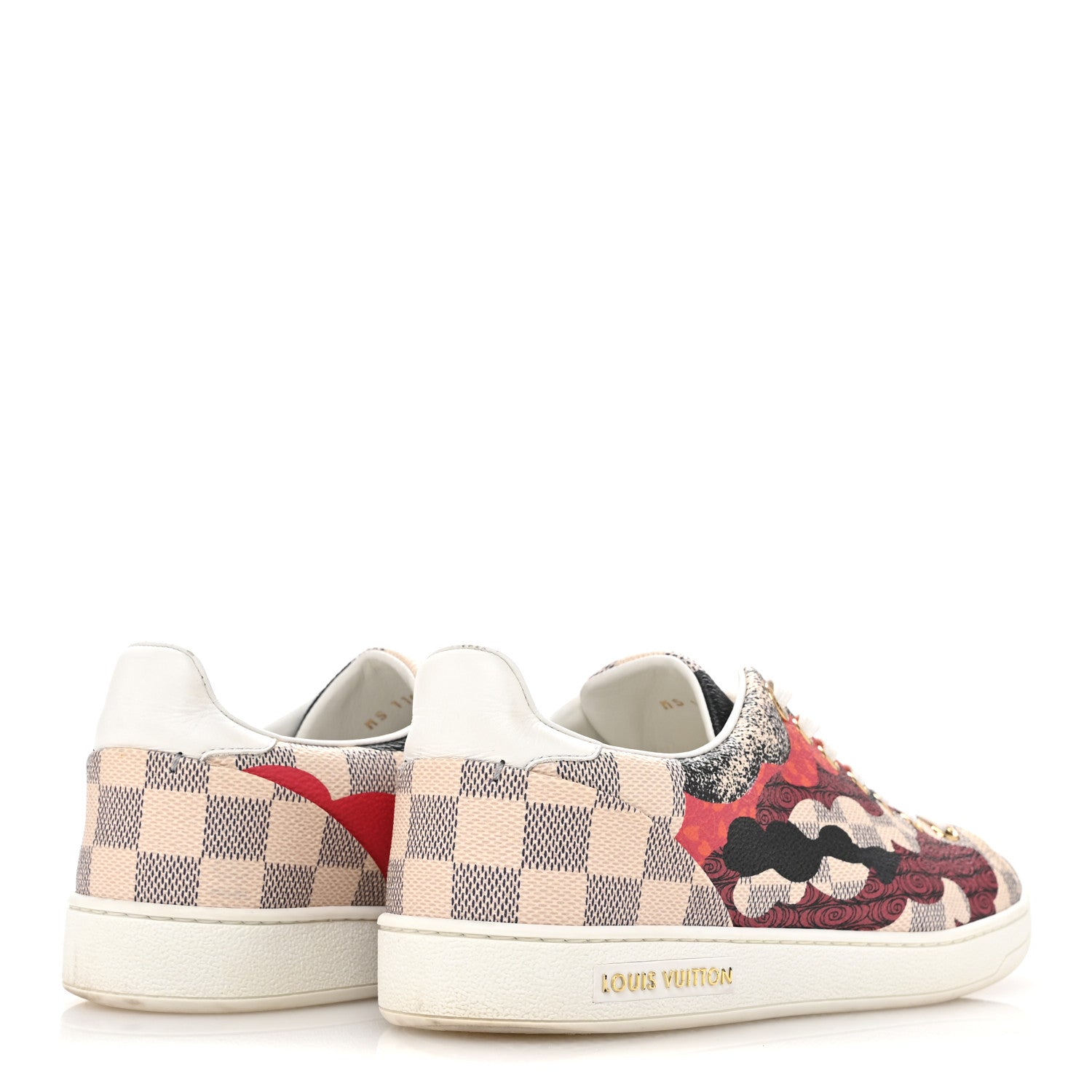 Louis Vuitton Damier Azur Overcloud Sneakers 38.5 5 of 12