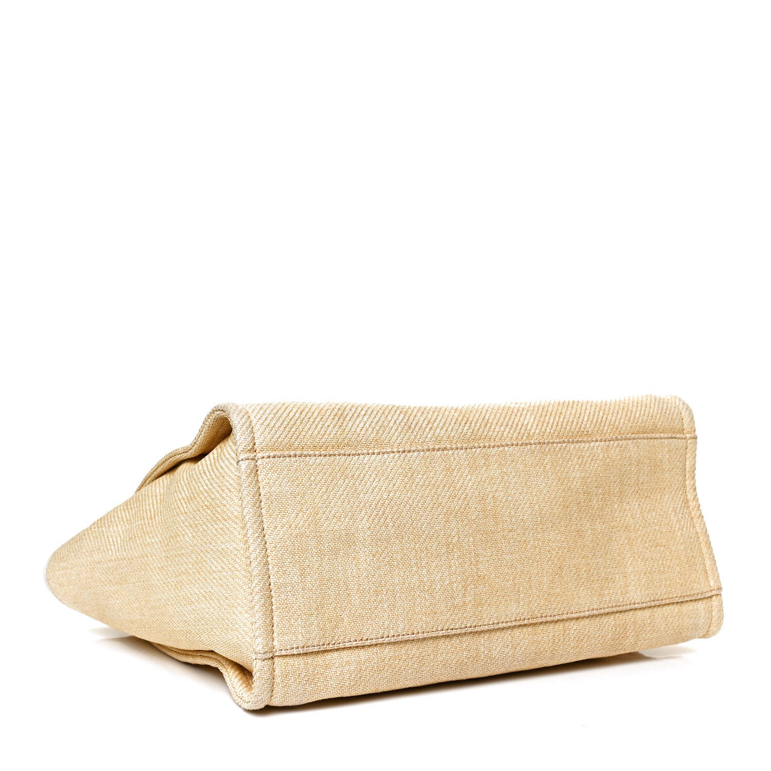 Chanel Woven Straw Raffia Medium Deauville Tote 4 of 12