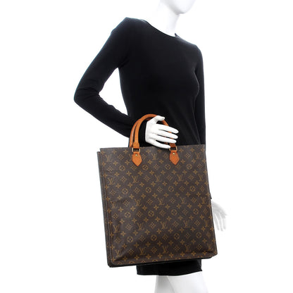 Louis Vuitton Monogram Sac Plat 2 of 17