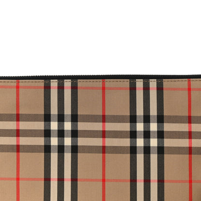 Burberry Vintage Check Zip Pouch Black 6 of 10