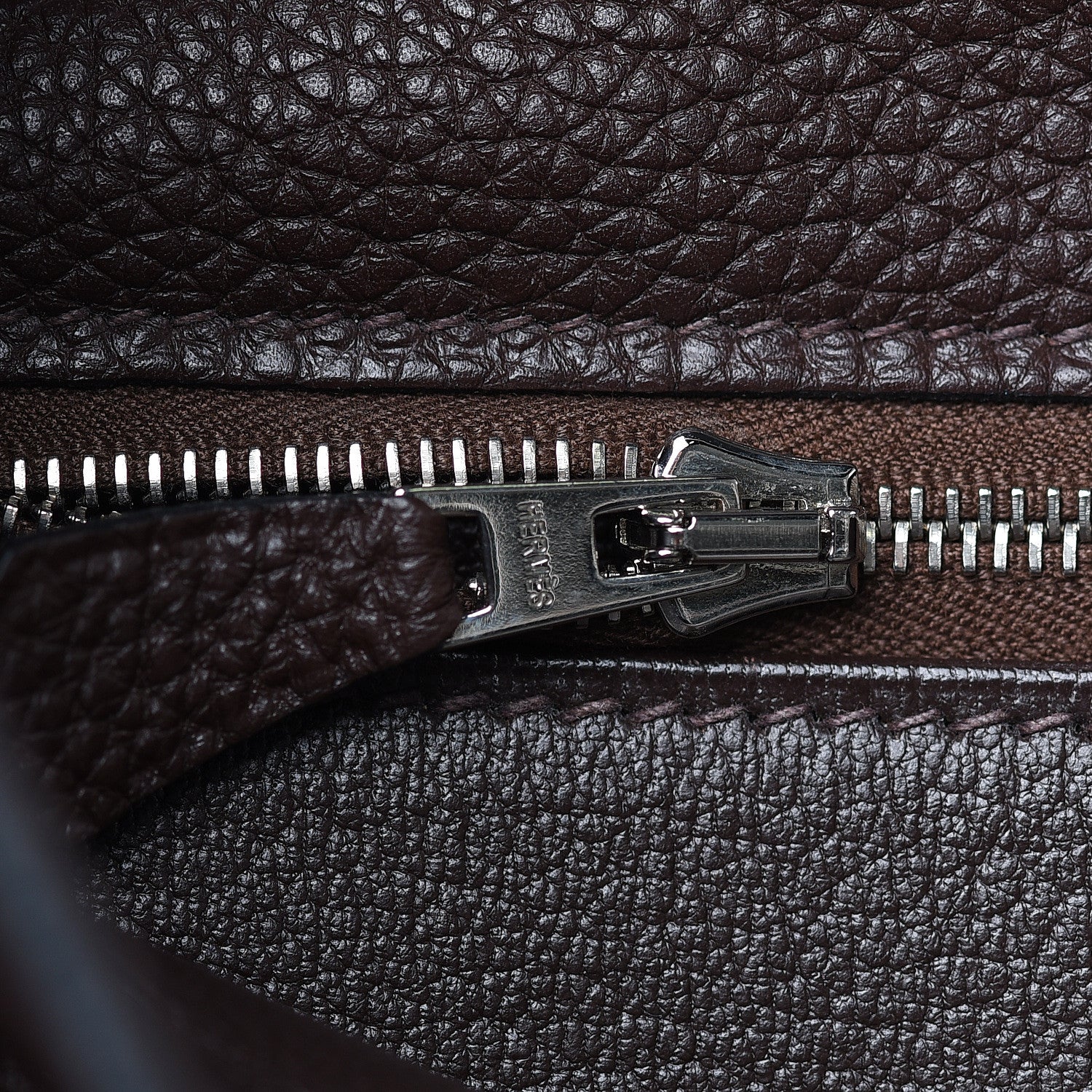 Hermes Togo Kelly Retourne 35 Chocolate 13 of 32