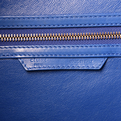 Celine Smooth Calfskin Mini Luggage Royal Blue 6 of 31