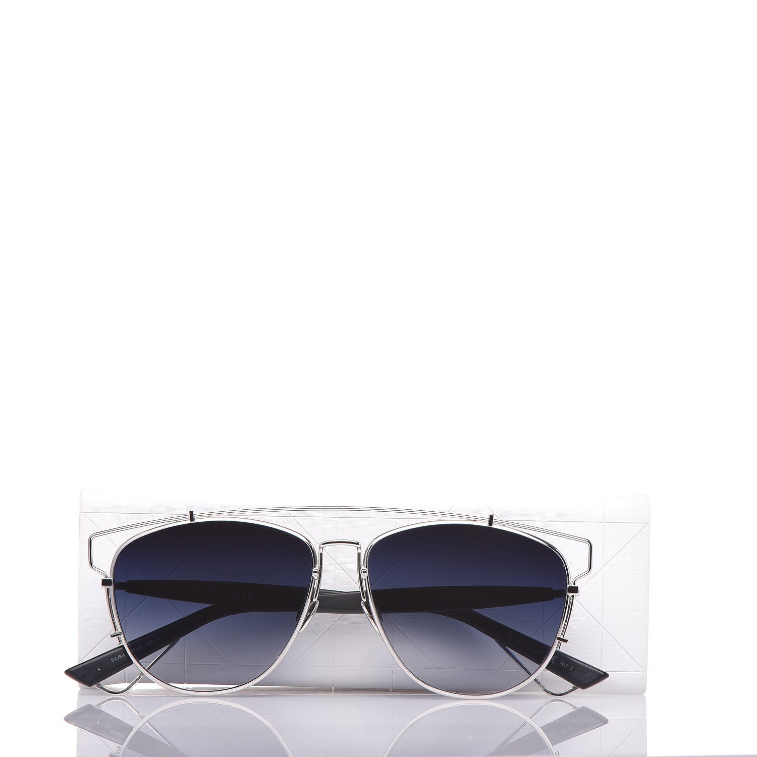 Christian Dior Technologic Sunglasses Silver Blue 8 of 8