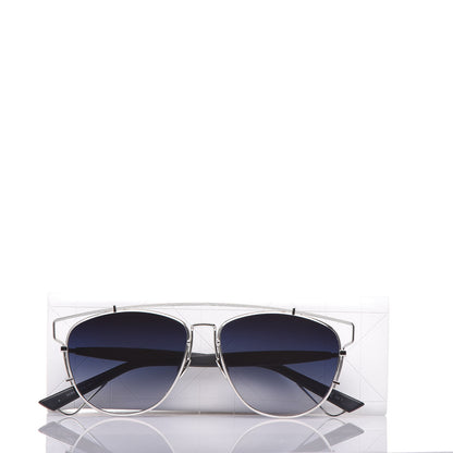 Christian Dior Technologic Sunglasses Silver Blue 8 of 8
