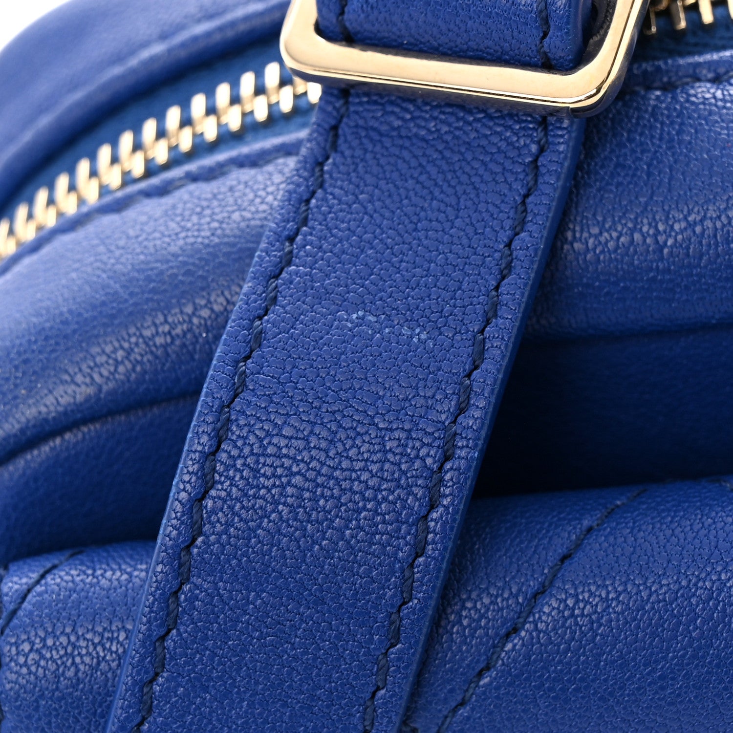 Chanel Calfskin Casual Trip Waist Bag Blue 12 of 13