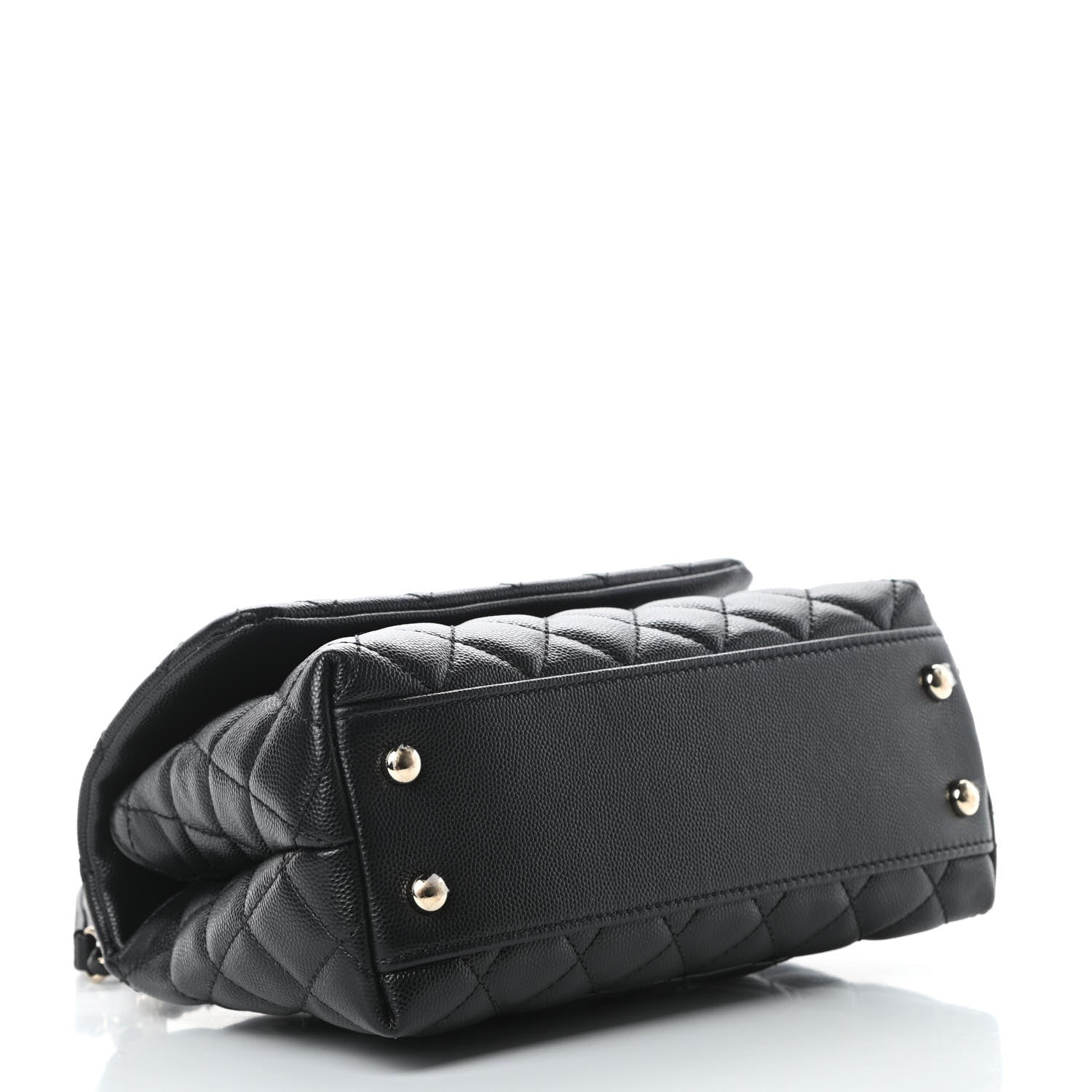 Chanel Caviar Quilted Mini Coco Handle Flap Black 4 of 11