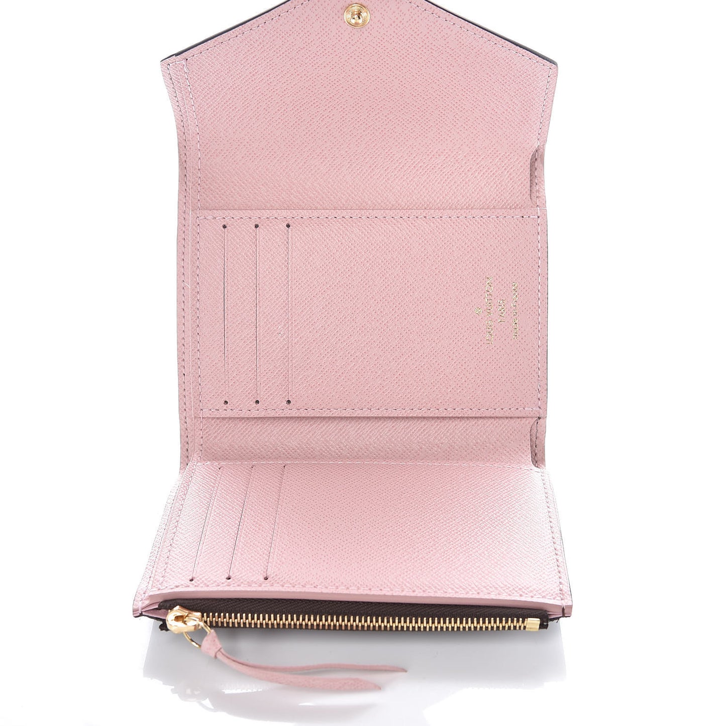 Monogram Victorine Wallet Rose Ballerine