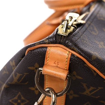 Louis Vuitton Monogram Keepall Bandouliere 45 17 of 32