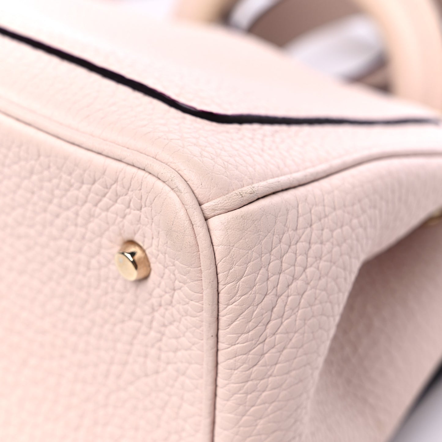 Bullcalf Mini Be Dior Flap Rose Poudre