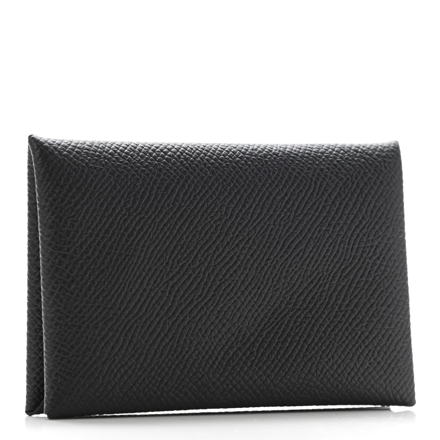 Hermes Epsom Calvi Card Case Black 3 of 7