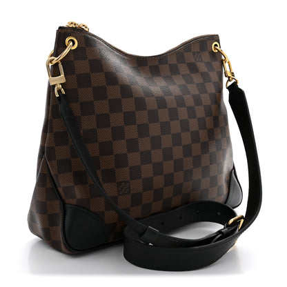 Louis Vuitton Damier Ebene Odeon MM Black 3 of 12