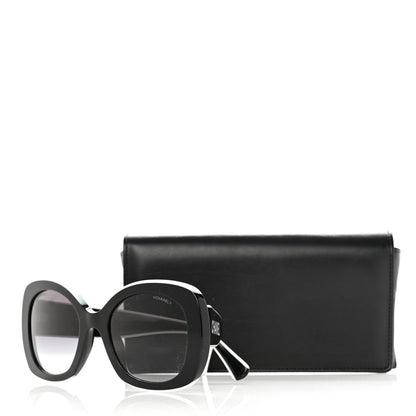 Chanel Acetate Sunglasses 71414A Black 8 of 8