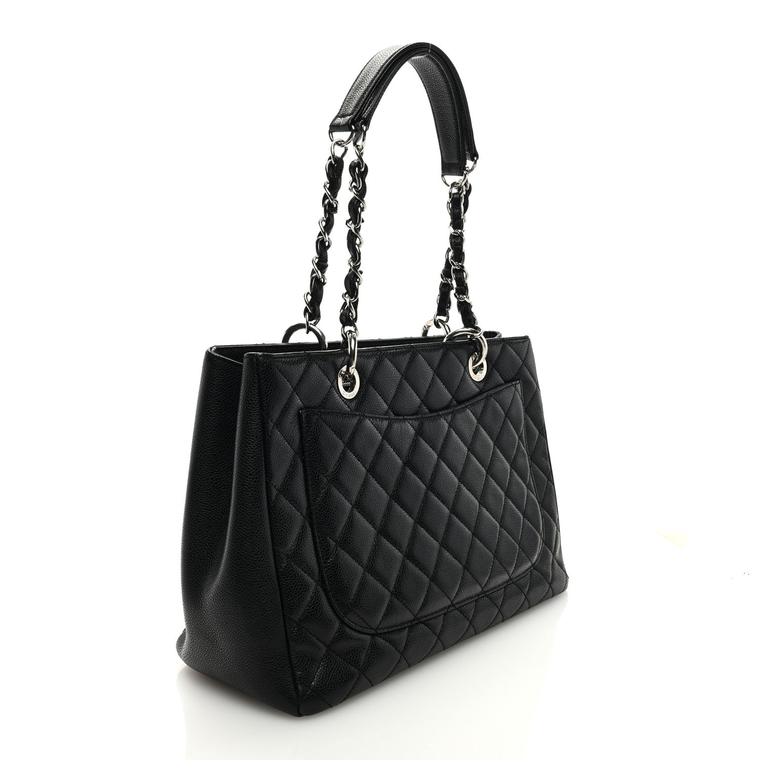 Chanel Caviar Quilted Grand Shopping Tote GST 3 of 10