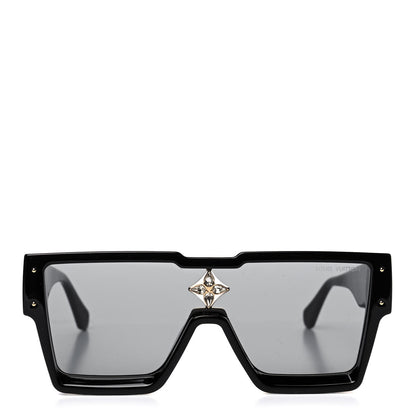Louis Vuitton Acetate Cyclone Sunglasses Z1578E Black 2 of 10