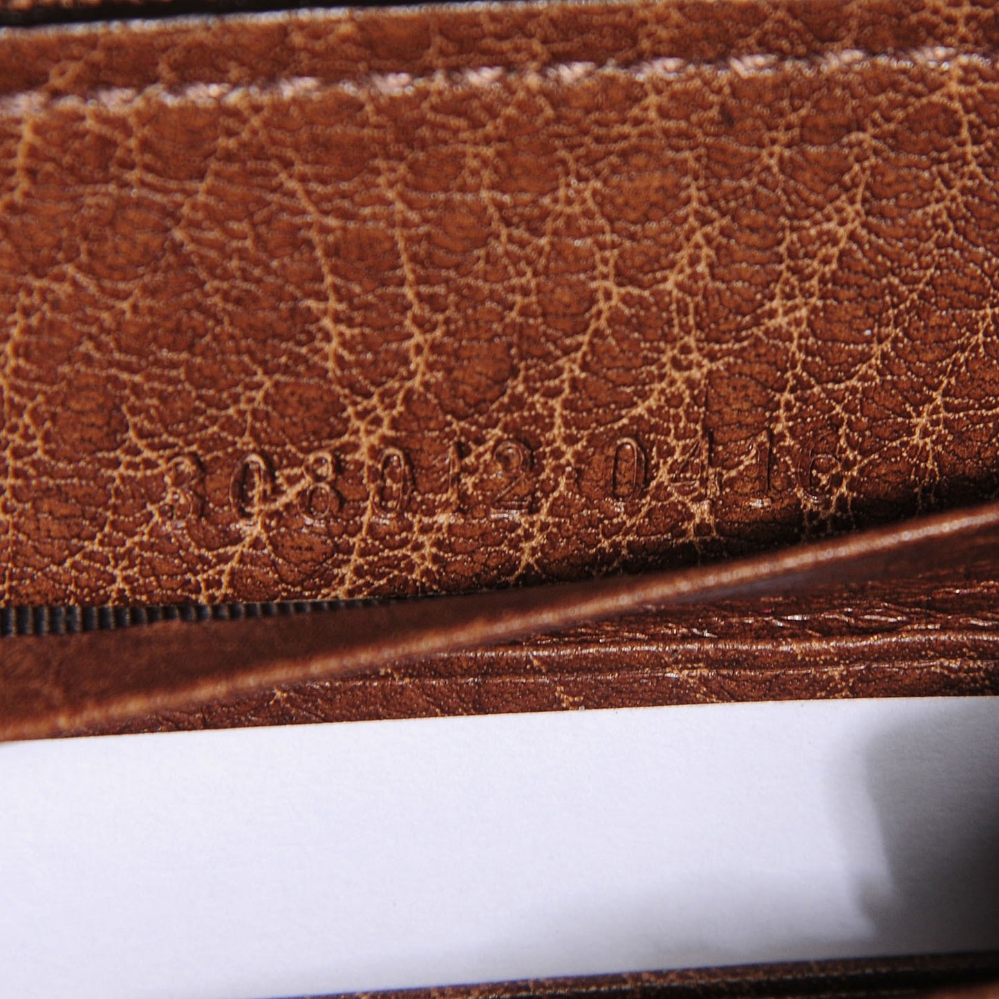 Guccissima Sukey Zip Around Wallet Brown
