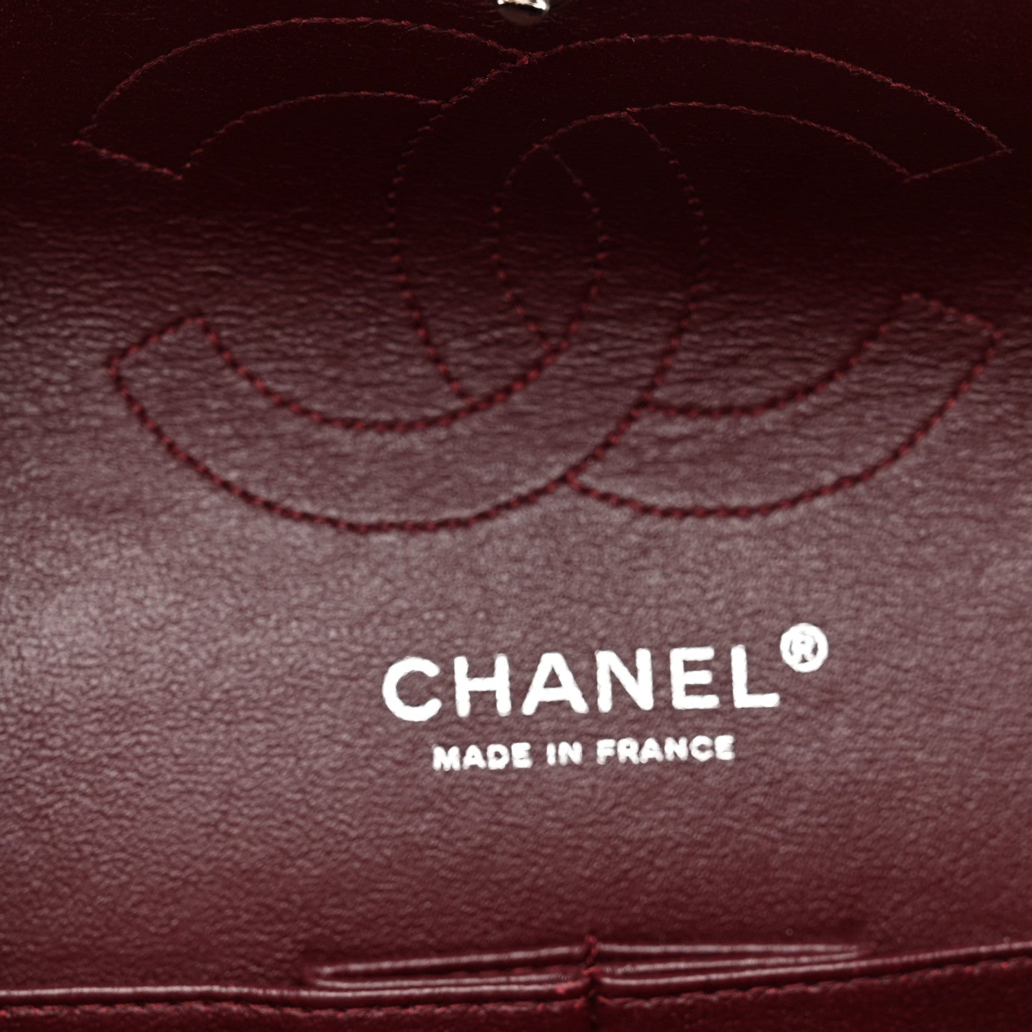 Chanel Distressed Patent Quilted Medium Double Flap Black 6 of 11