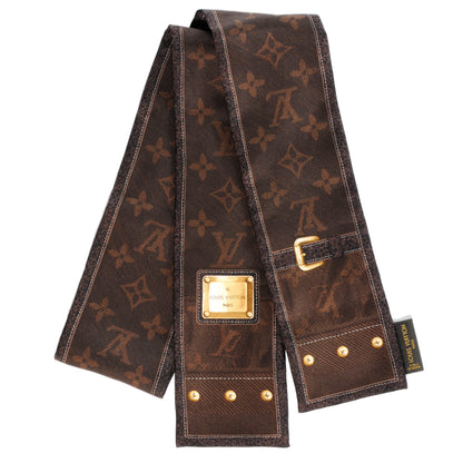 Louis Vuitton Silk Monogram New Denim Bandeau Ebene 1 of 5