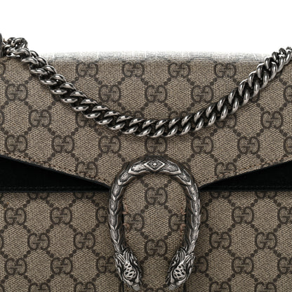 Gucci GG Supreme Monogram Small Dionysus Shoulder Bag Black 8 of 11