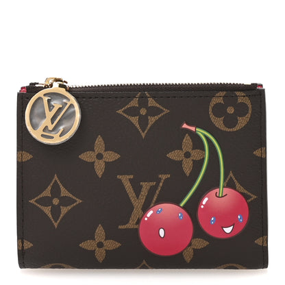 Louis Vuitton LV X TM Monogram Cerises Lisa Wallet 1 of 7