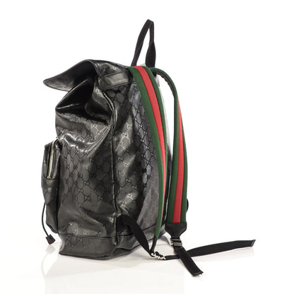 Gucci Imprime Monogram Web 500 Backpack Black 3 of 7