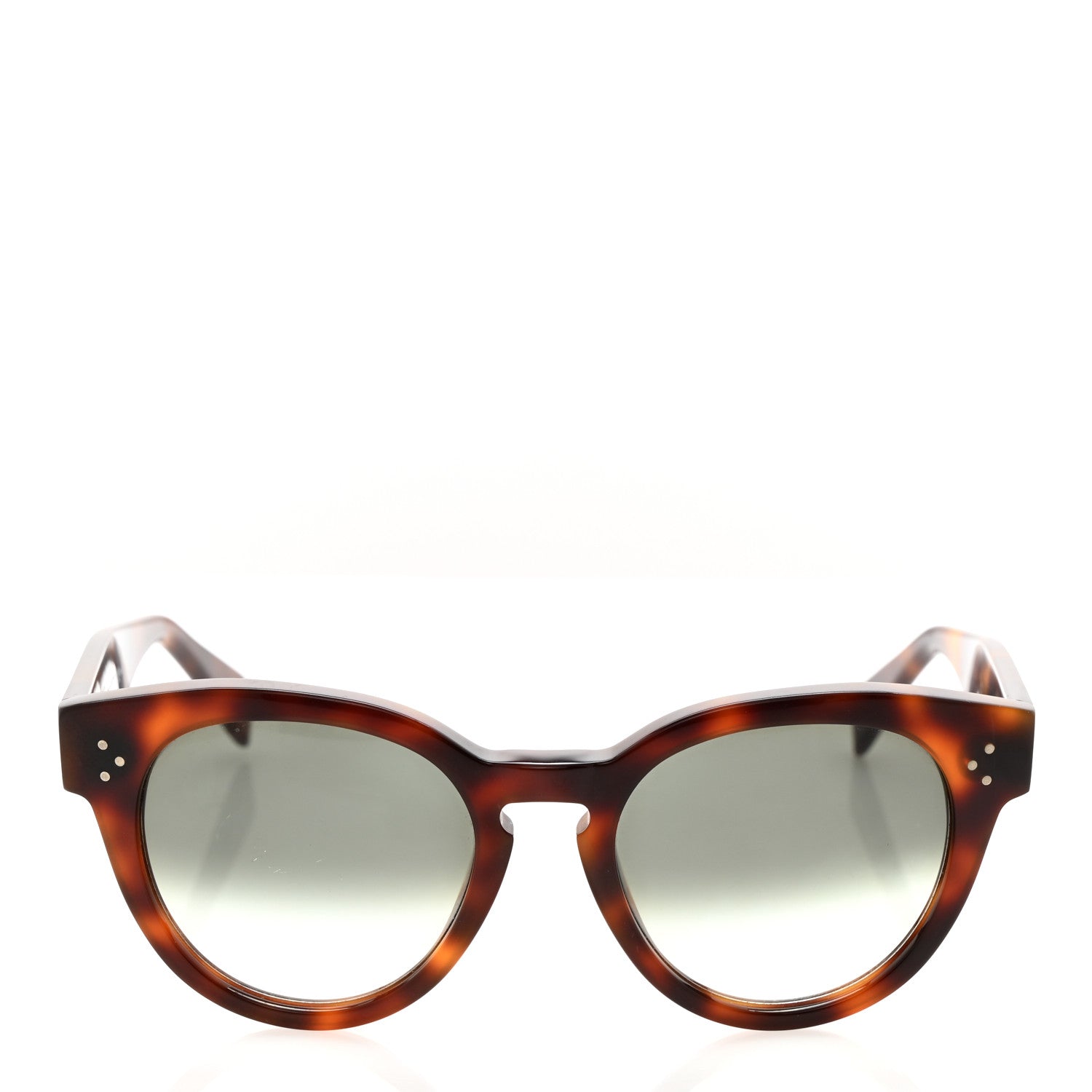 Celine Thin Preppy Sunglasses CL 41049/S Havana 2 of 6