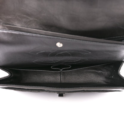 Chanel Metallic Aged Calfskin Quilted 2.55 Reissue Flap 226 Dark Grey 5 of 11
