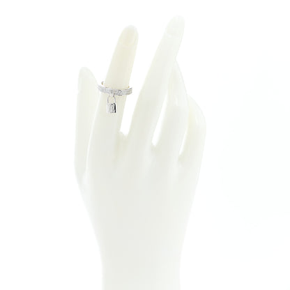Louis Vuitton 18K White Gold Diamond Lockit Ring 47 4.25 2 of 7