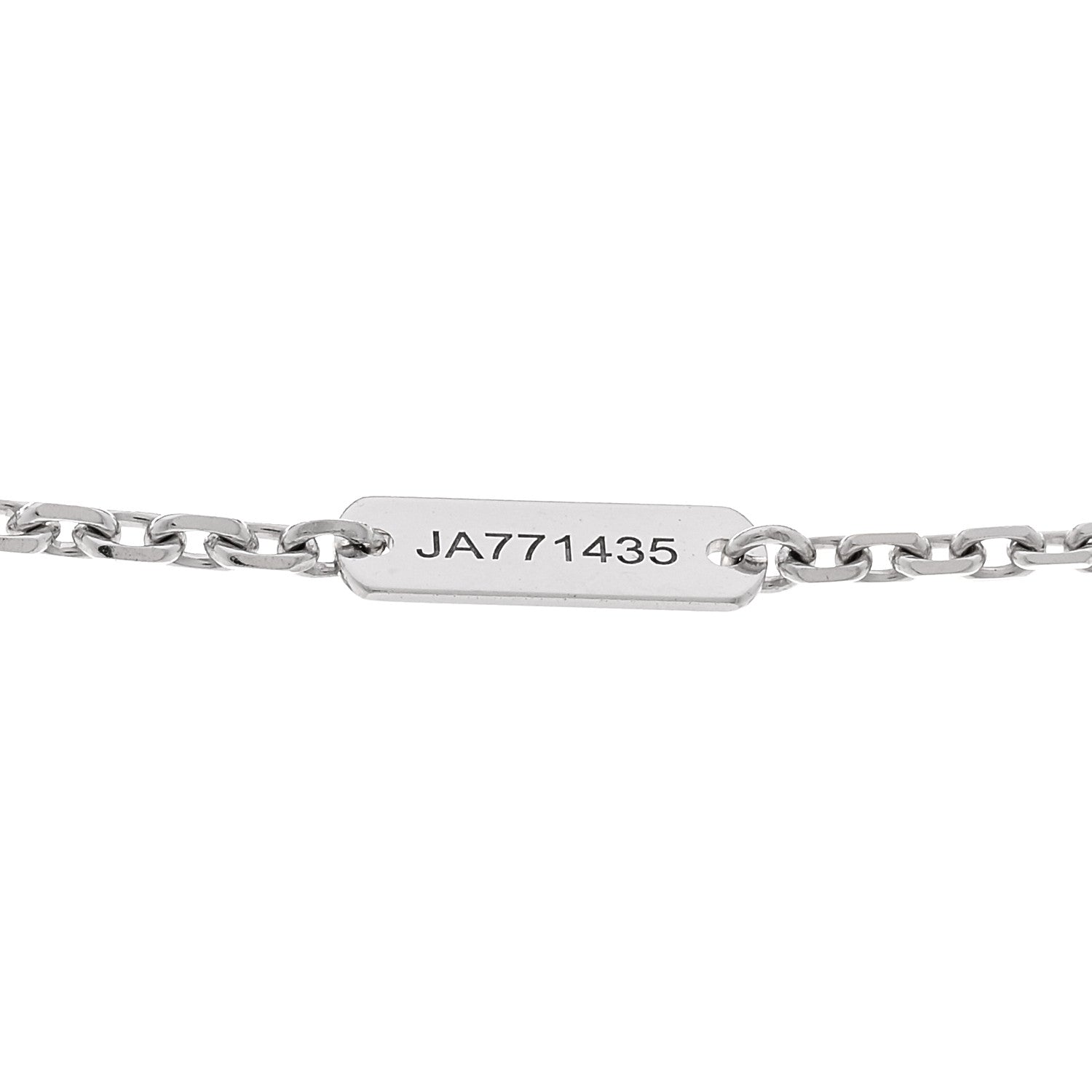 Van Cleef & Arpels VAN CLEEF & ARPELS 18K White Gold Diamond Magic Alhambra Long Necklace 5 of 6