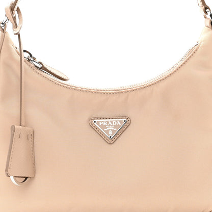 Prada Re-Nylon Saffiano Mini Re-Edition 2005 Bag Deserto 7 of 9