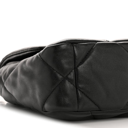 Chanel Lambskin Quilted Medium Chanel 19 Flap Black 9 of 12