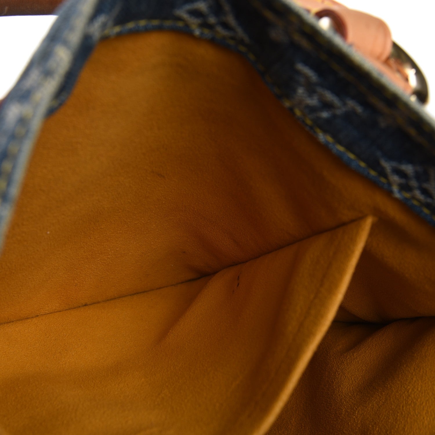 Louis Vuitton Monogram Denim Sac Plat Blue 8 of 8