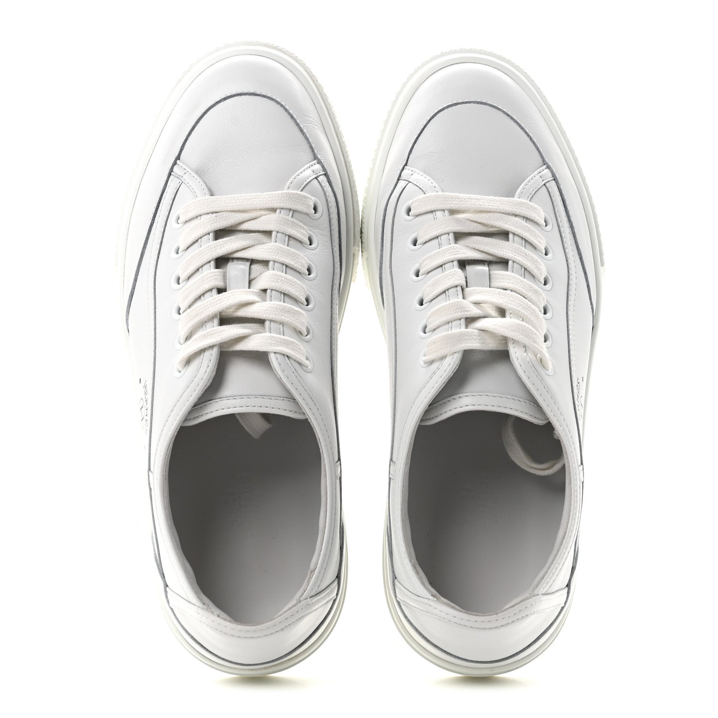 Calfskin Womens Get Sneakers 39 White
