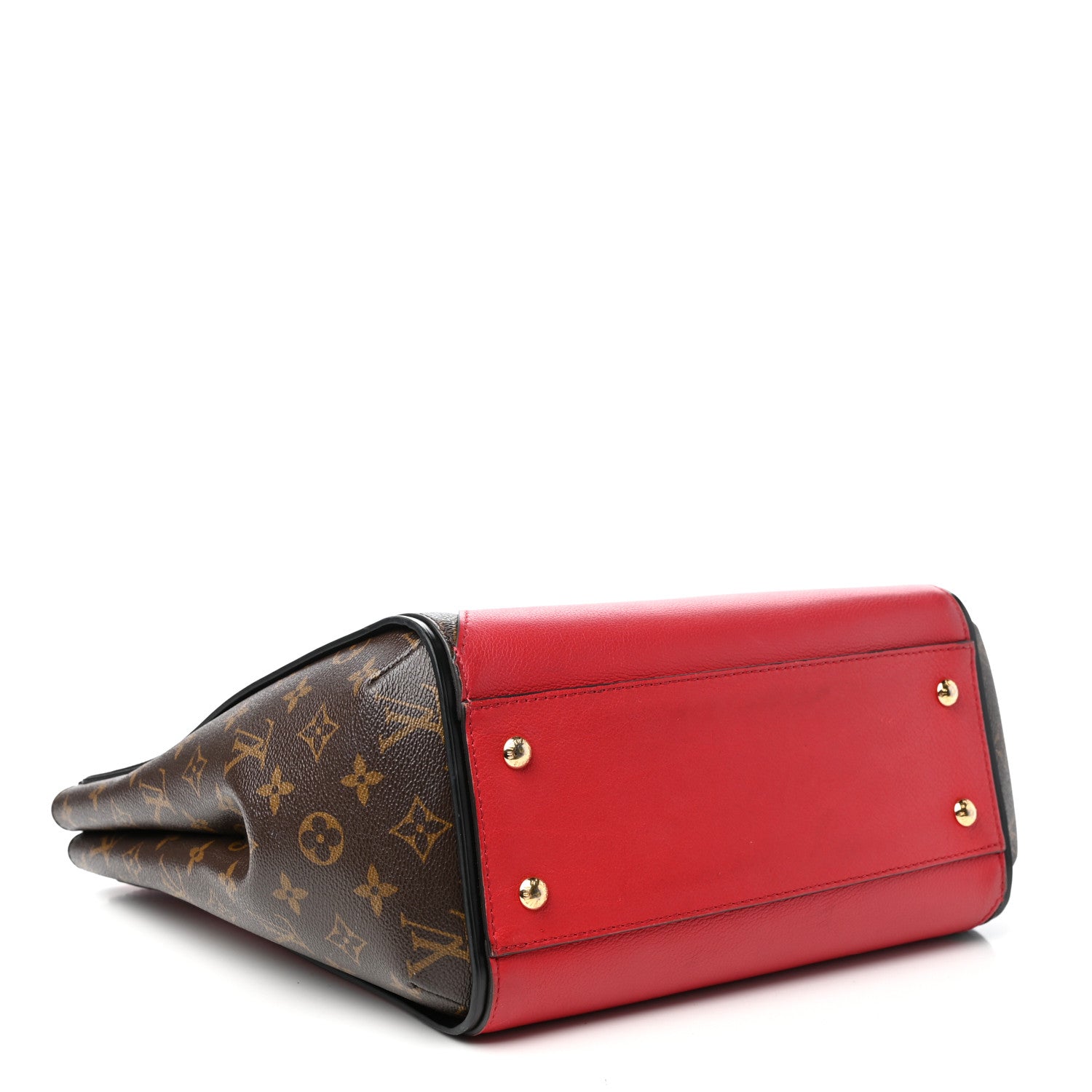 Louis Vuitton Calfskin Monogram Kimono Tote Cherry 4 of 10