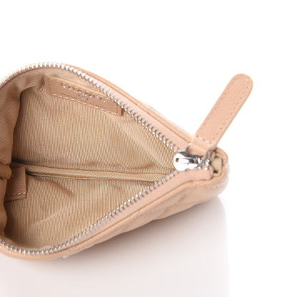 Chanel Caviar Quilted Small Cosmetic Case Beige 5 of 8