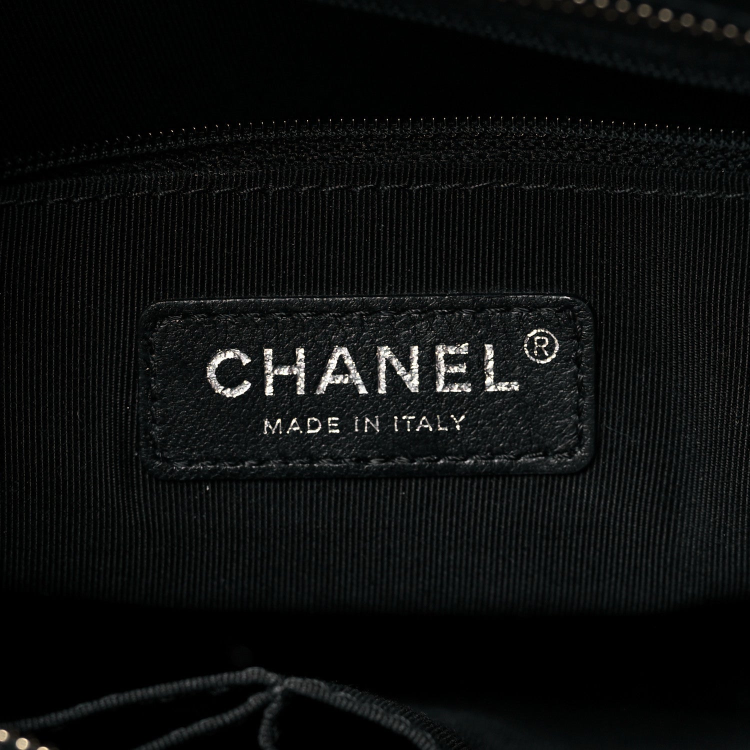 Chanel Patent Goatskin Quilted Medium Gabrielle Hobo Black 5 of 10