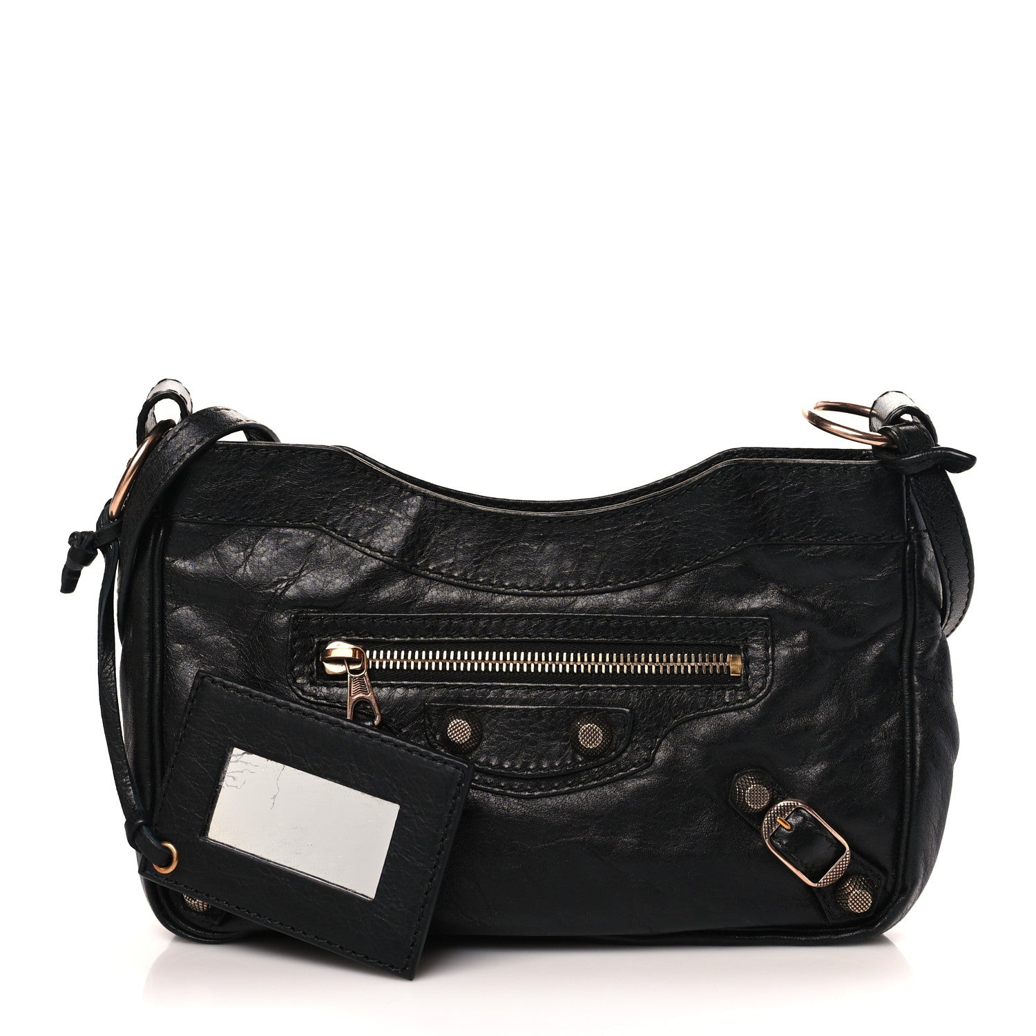 Balenciaga Agneau Giant 12 Rose Gold Hardware Hip Black 1 of 9
