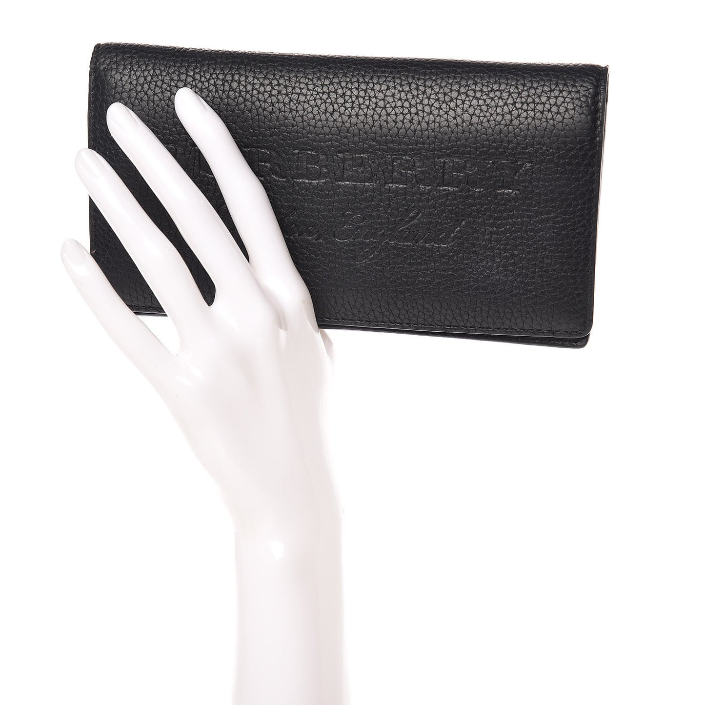 Calfskin Hastings Continental Wallet Black