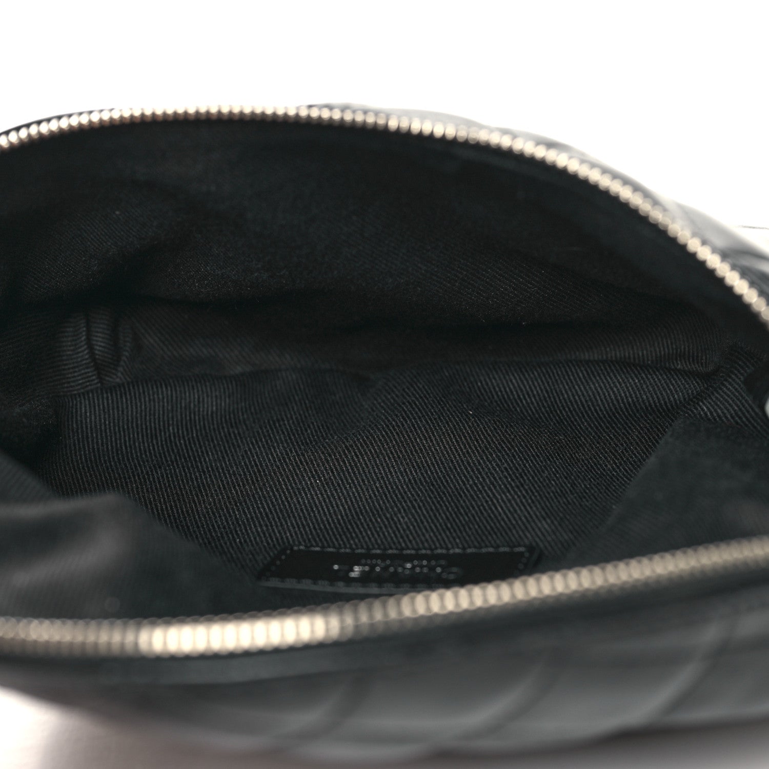 Chanel Lambskin Quilted Waist Belt Bag Black 5 of 10