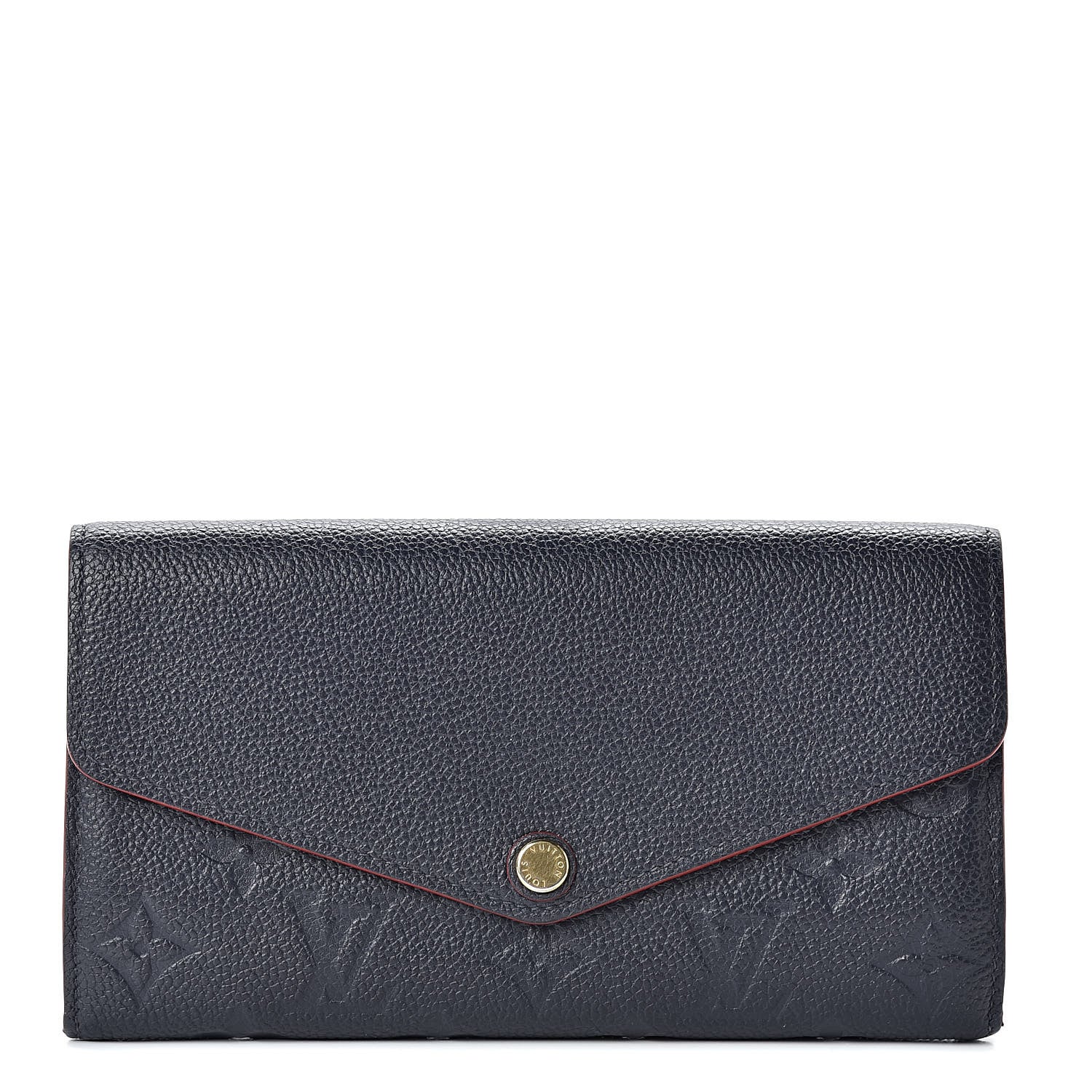 Louis Vuitton Empreinte Sarah Wallet NM Marine Rouge 1 of 10