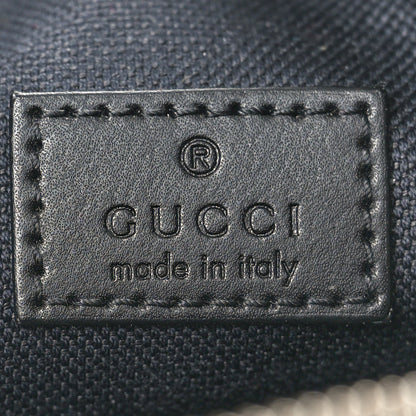 Gucci GG Supreme Monogram Appia Calfskin Web Small Camera Messenger Bag Black Grey 6 of 10