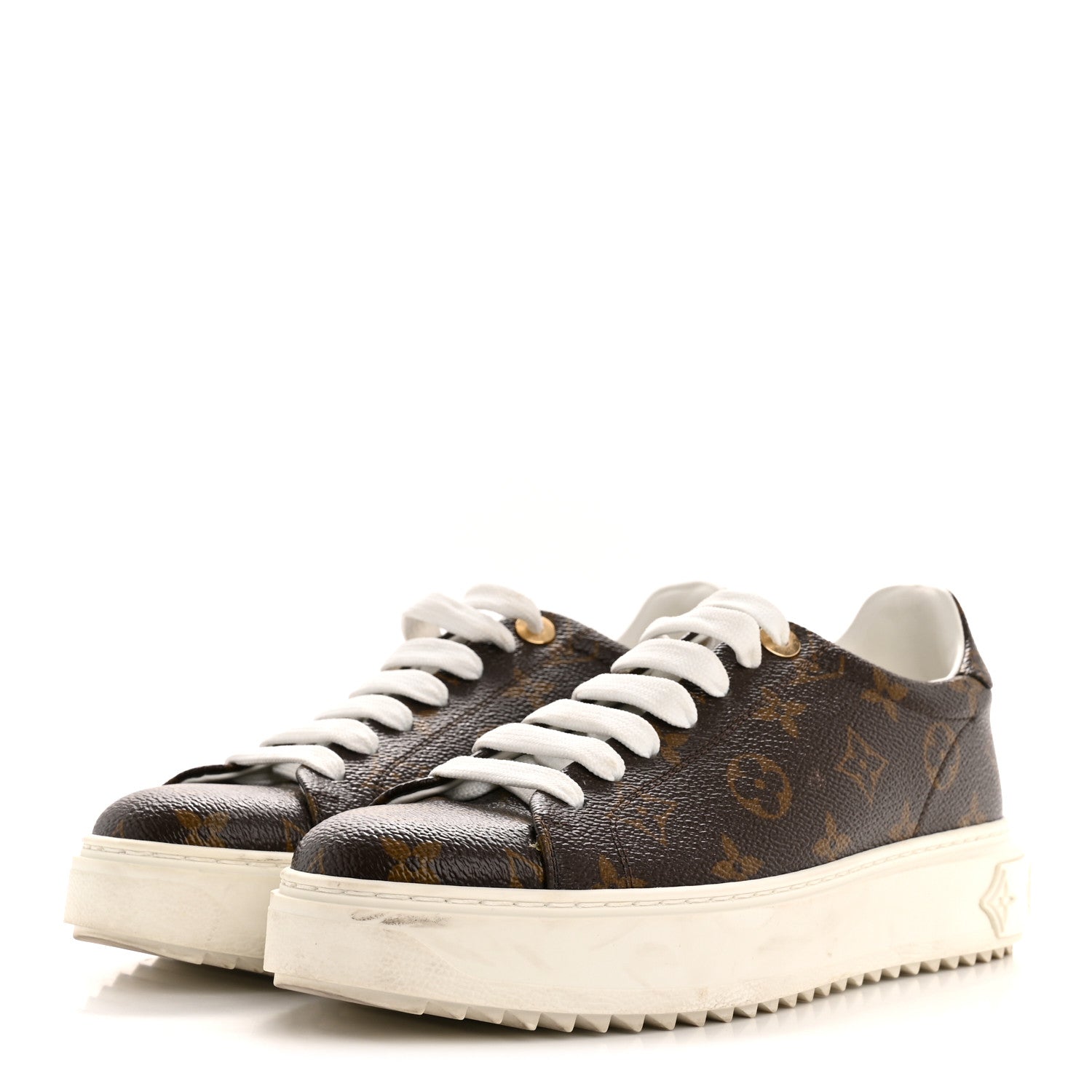 Louis Vuitton Monogram Time Out Sneakers 38 4 of 13