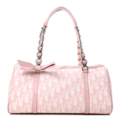 Christian Dior Monogram Romantique Boston Bag Pink 1 of 4