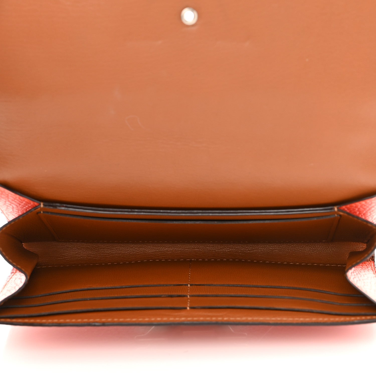 Louis Vuitton Taurillon Vivienne LV Long Wallet Clementine 6 of 9