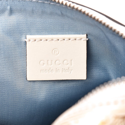 Gucci X SEGA Calfskin GUCCY Stars Mini Dome Shoulder Bag Mystic White Gold 6 of 9