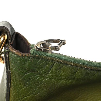 Gucci Calfskin Enamel Blondie Hobo Green 13 of 15
